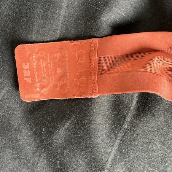 Cuup mesh Balconette bra in clay - 32F - Picture 9 of 9